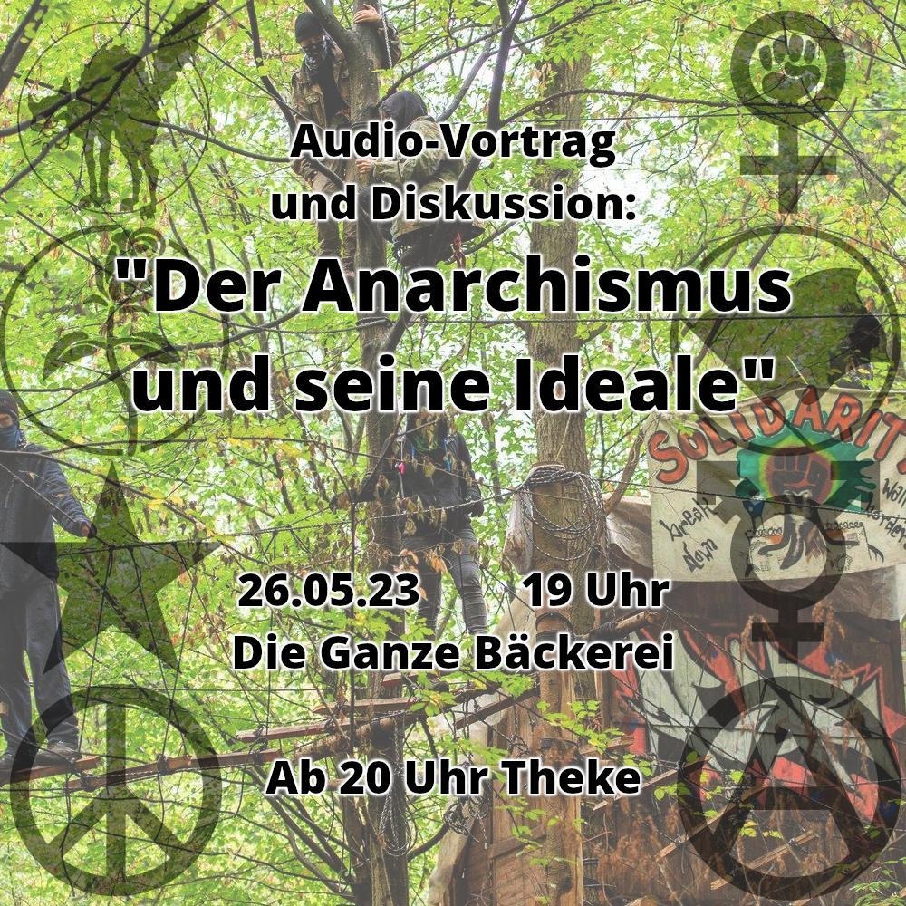 26.05.23 – 19:00 — Audio-Vortrag, Diskussion, Thekenabend