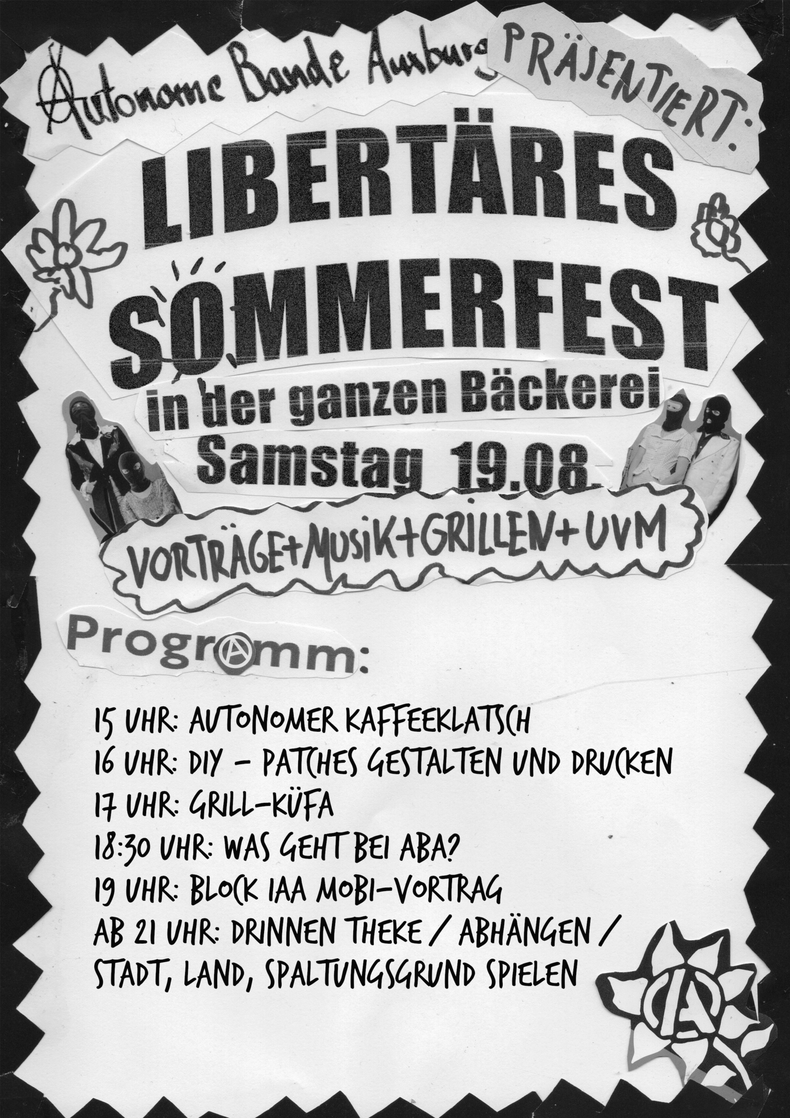 19.08.23 – 15:00 — Libertäres Sommerfest