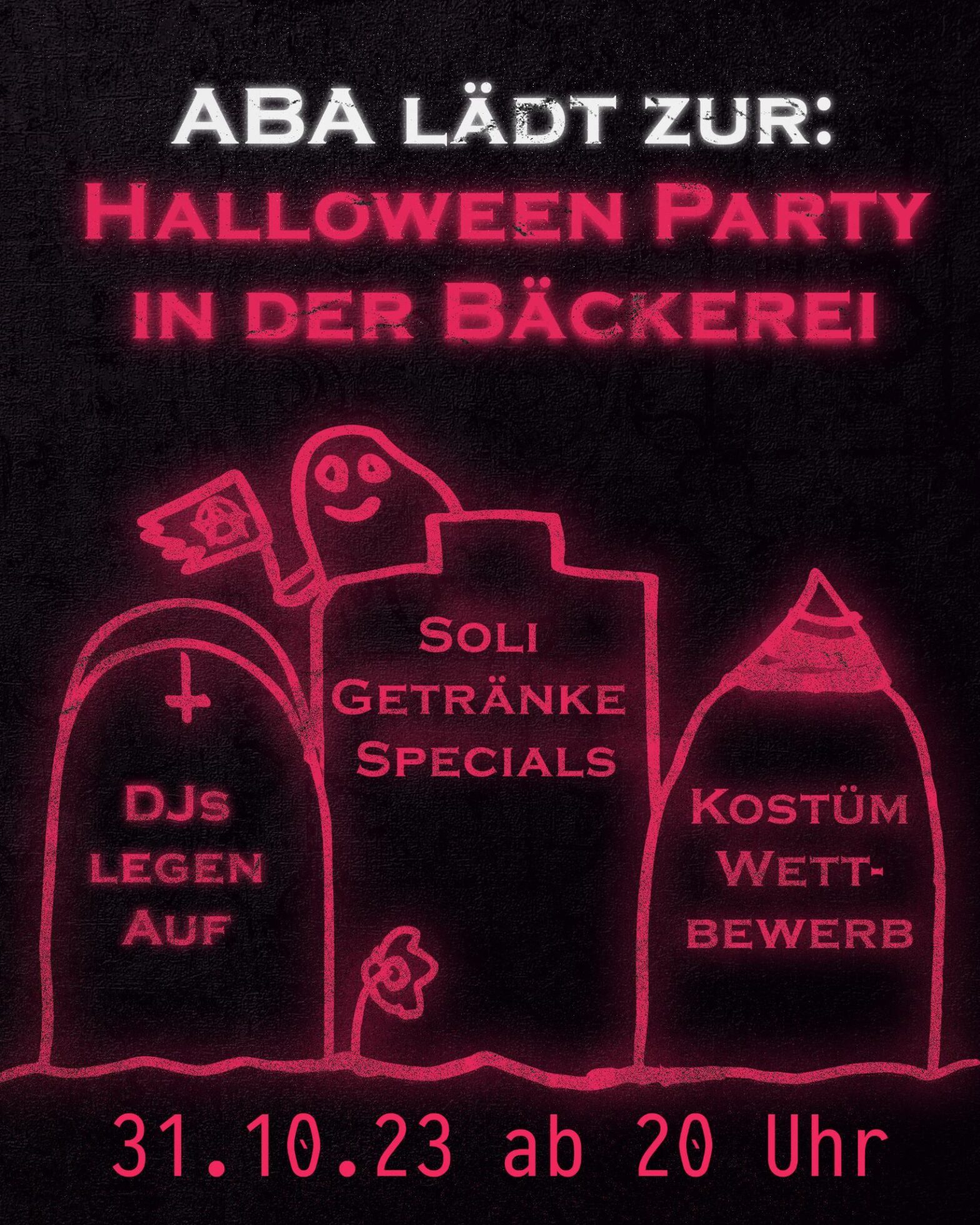 31.10.23 – 20:00 — Halloween Party