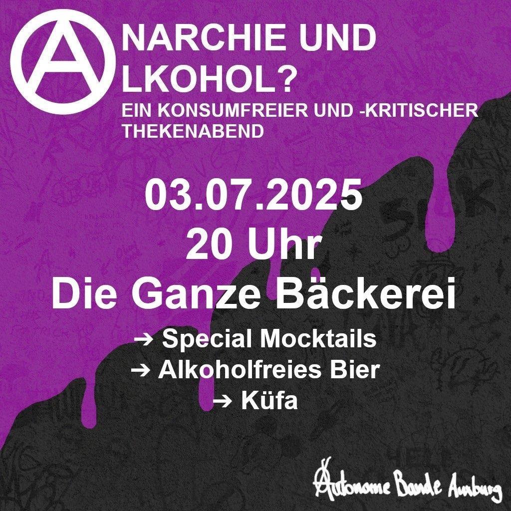 Anarchie und Alkohol?